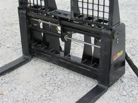 hydraulic skid steer forks|best skid steer pallet forks.